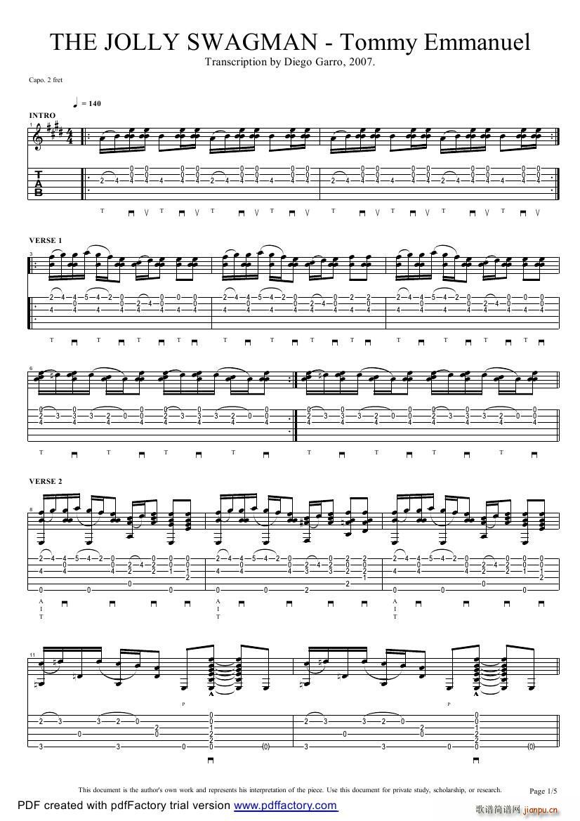tommy emmanuel the jolly swagman ָ������(�����V)1