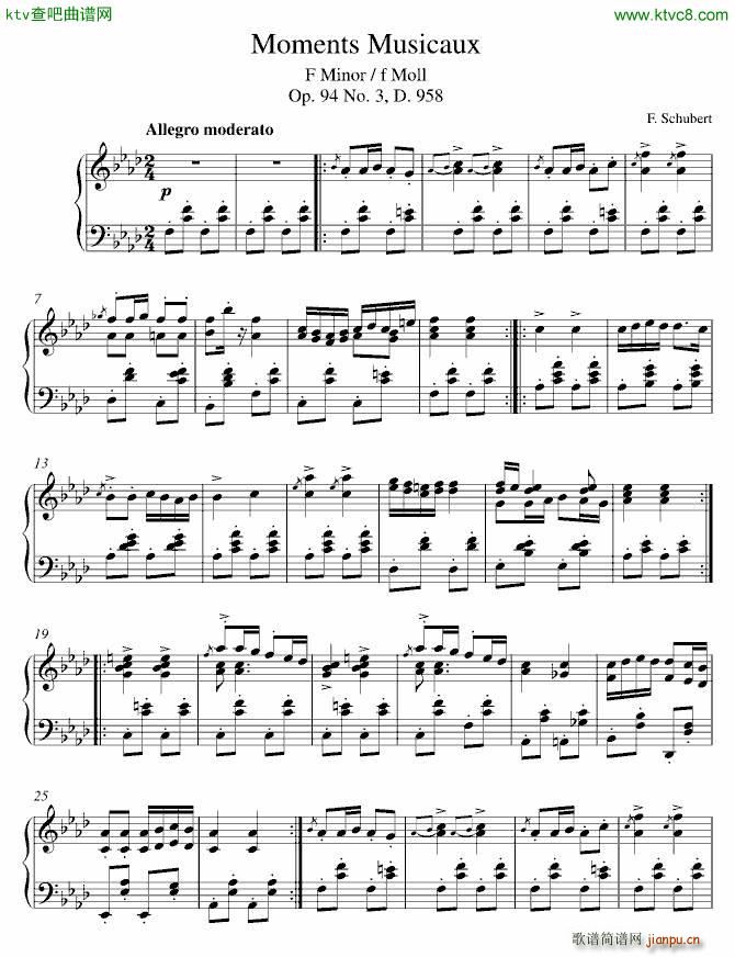 Moment musicaux ����(l�� )˲�g(����V)1