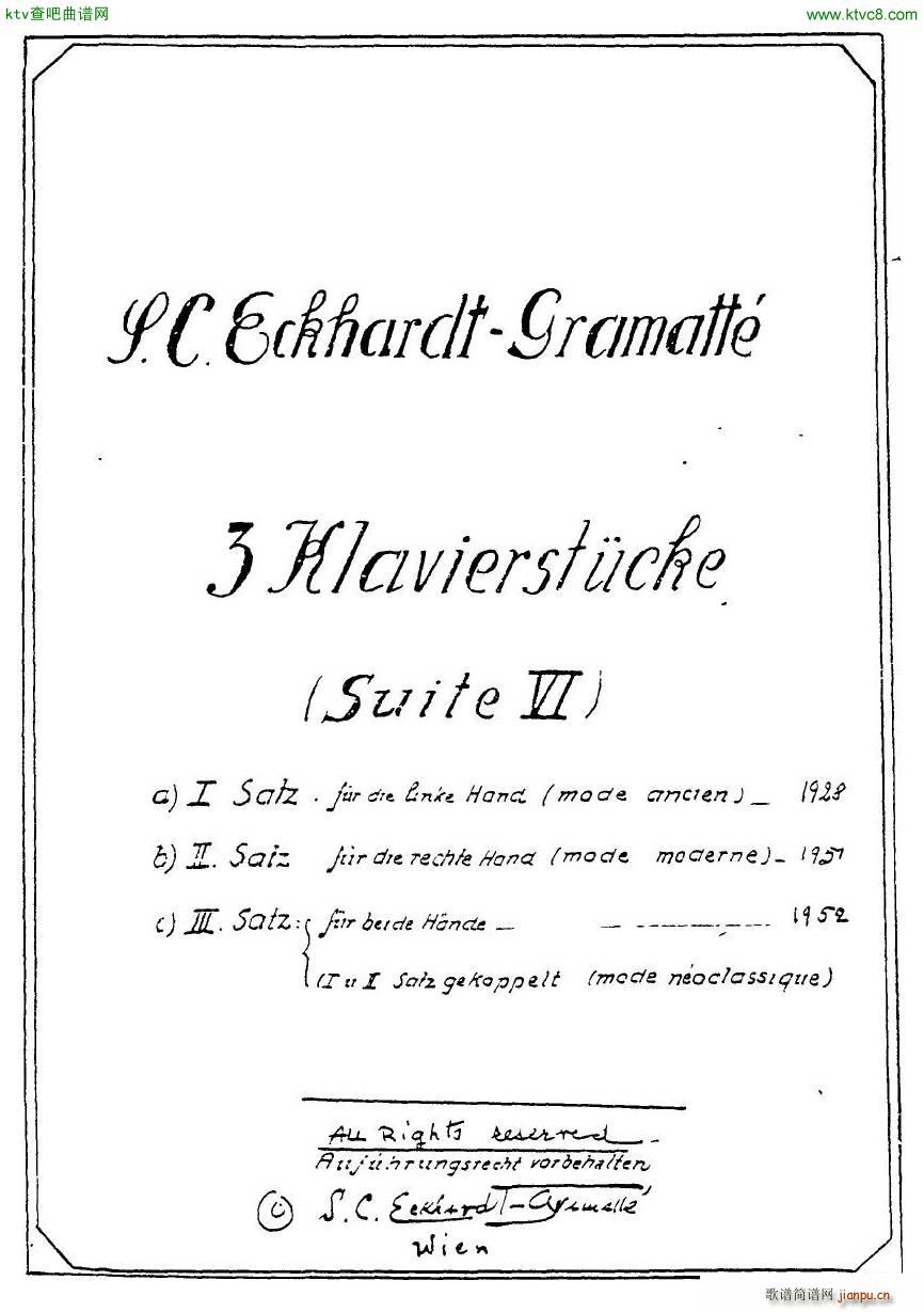 Eckhardt Grammate Sonata no 4(����V)1