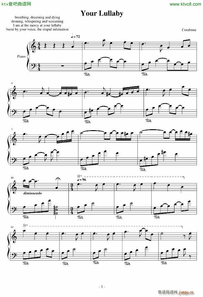 Your Lullaby(����V)1