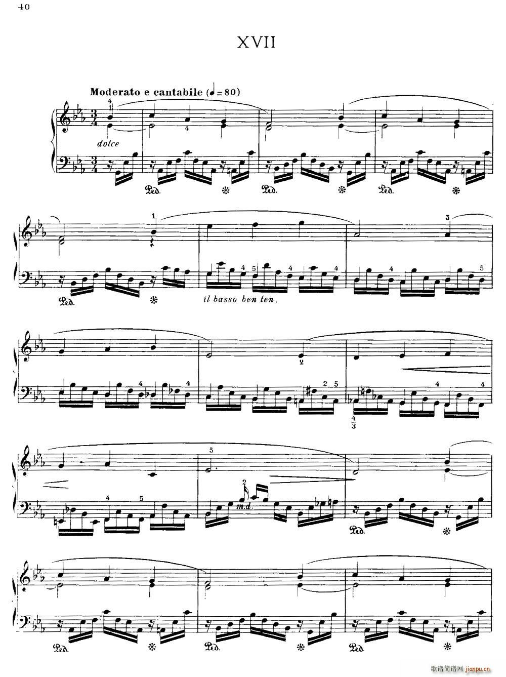 20 Petites Etudes Op 91 20��С�;����� 17(ʮ�ּ�����)1