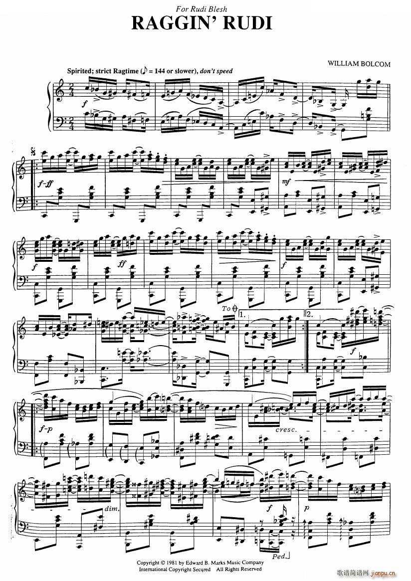 551 classical sheet music piano rags һ(����V)25
