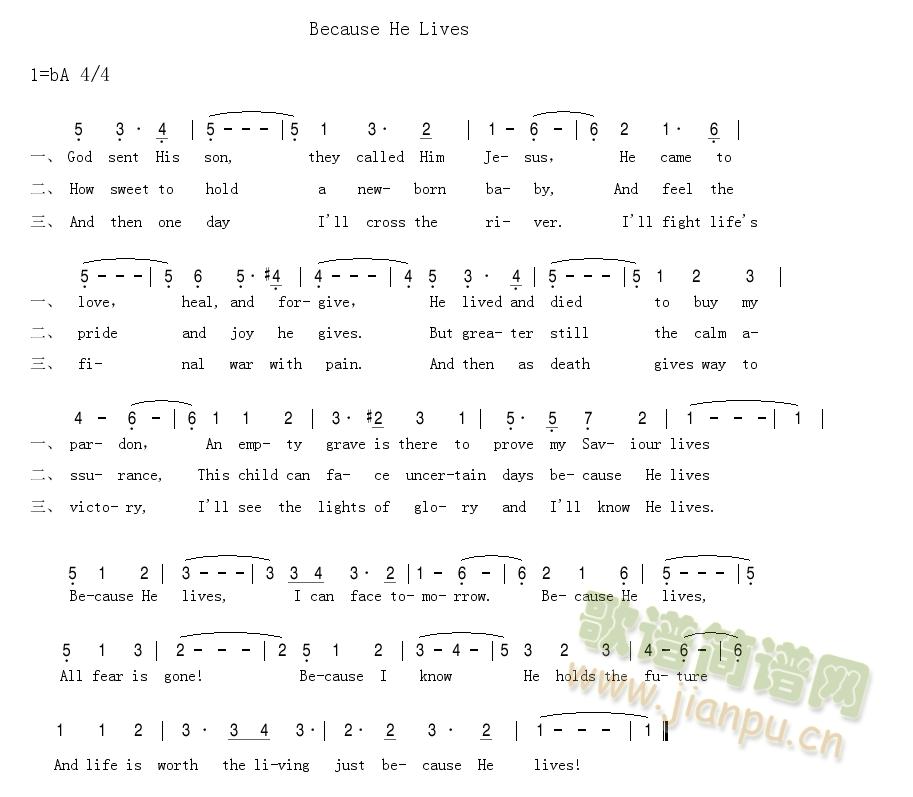 Because He Lives ��������(zh��)(ʮ�ּ�����)1