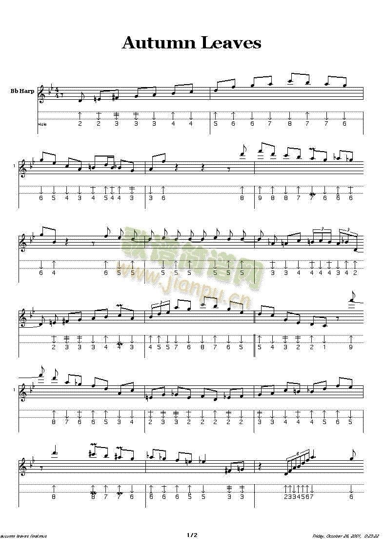 autumnleaves1�����V(������(l�� )�V)1