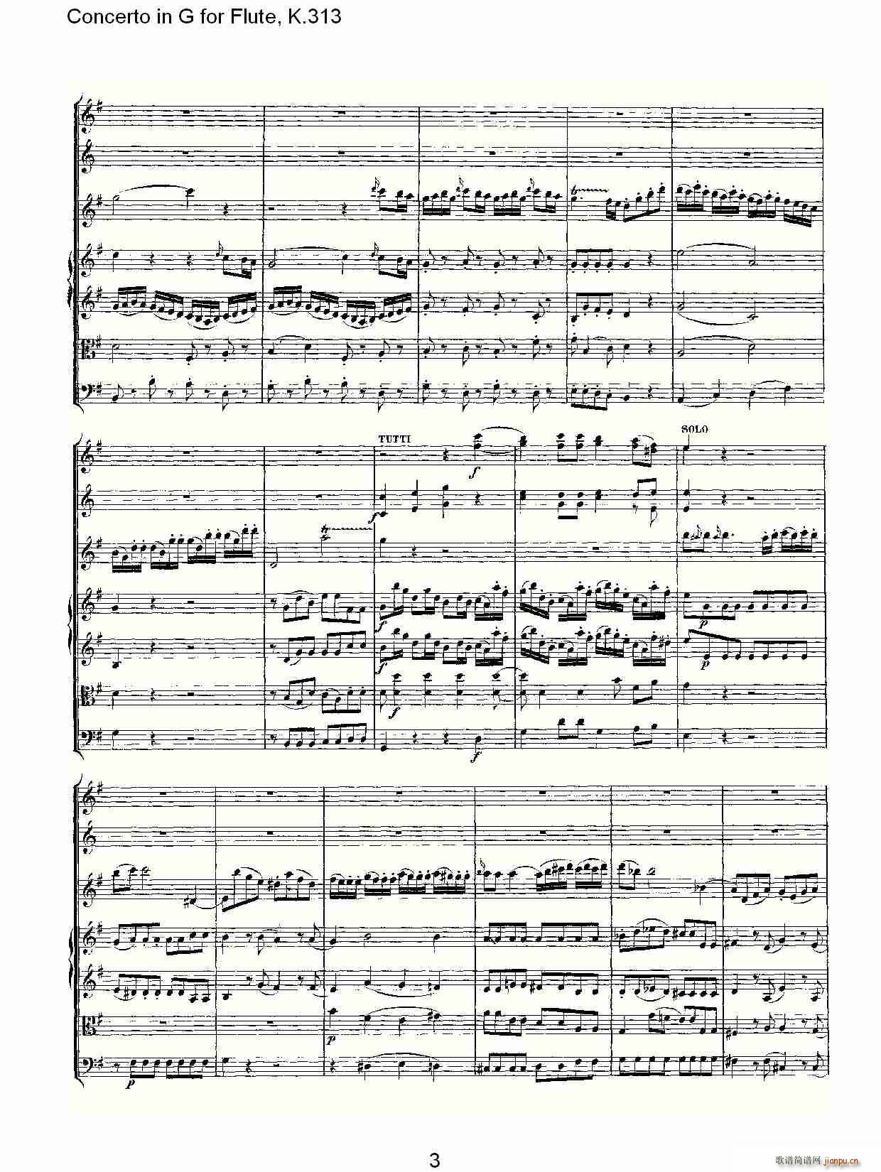Concerto in G for Flute, K.313(�Ѻ��V)3