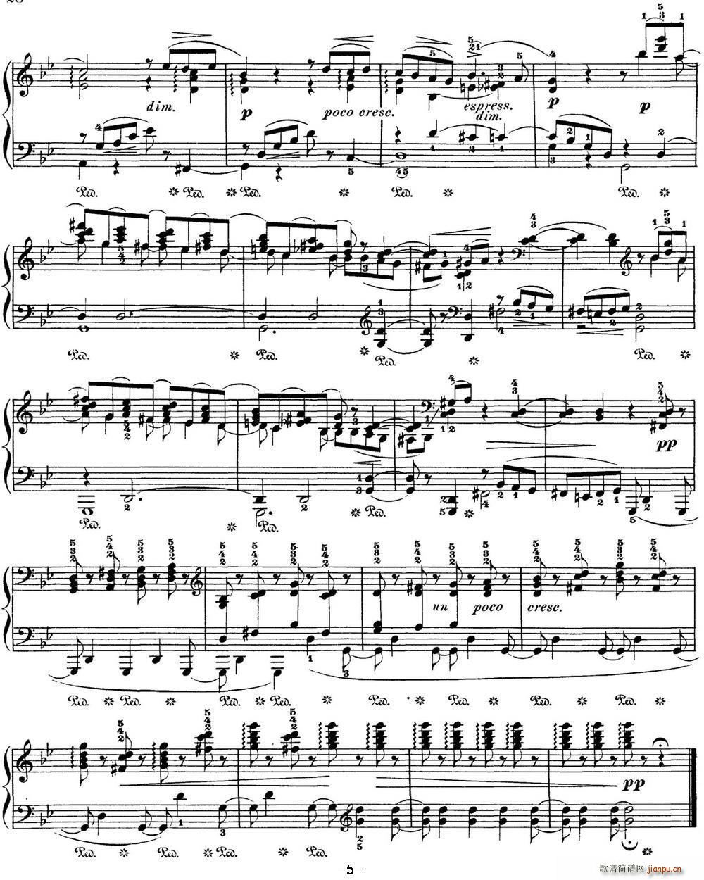 ��ɷ�˹�� �ļ� 6�� ���� gС�{ Barcarolle G minor(����V)5