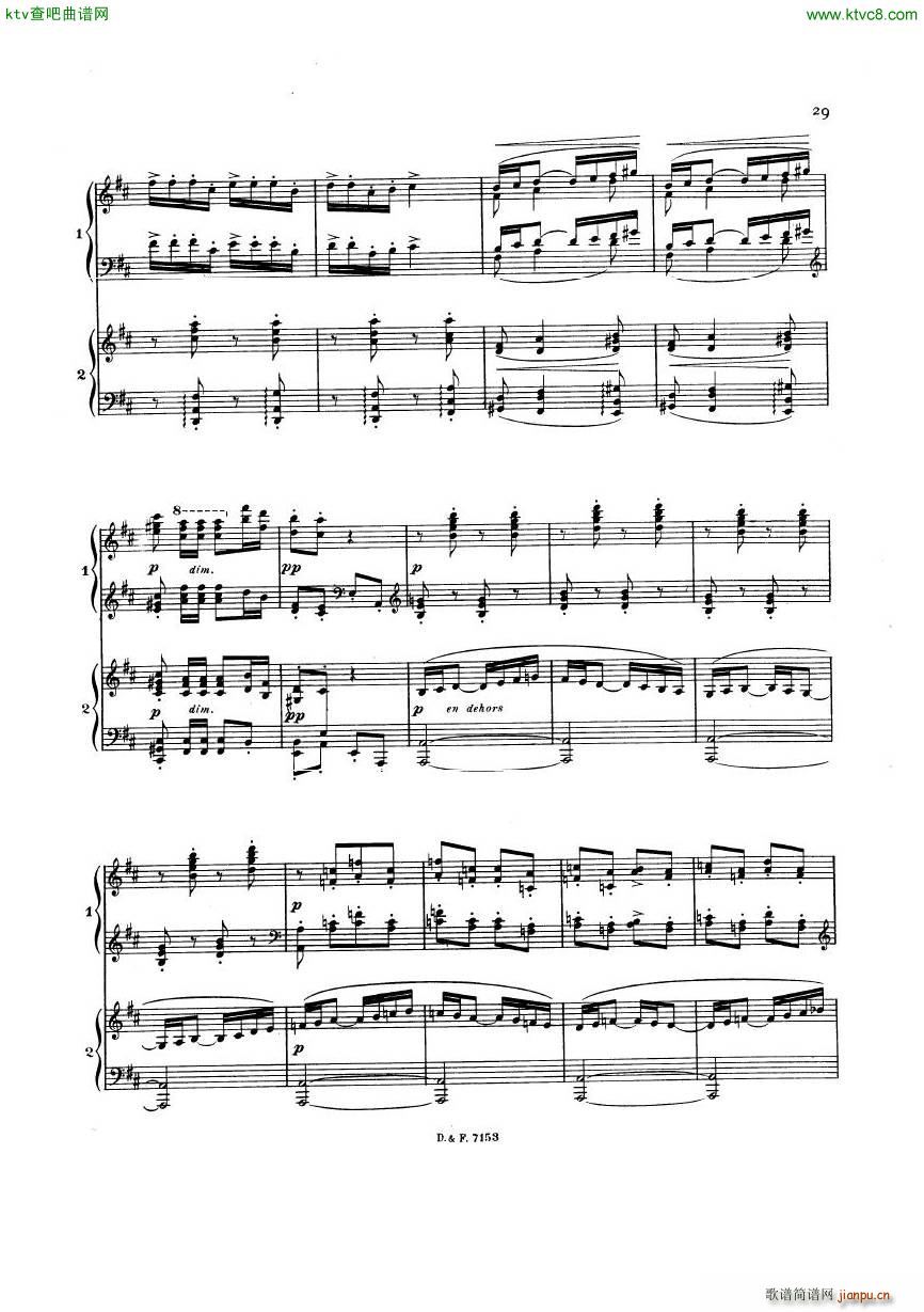 busser debussy Petite Suite 2P(����V)29
