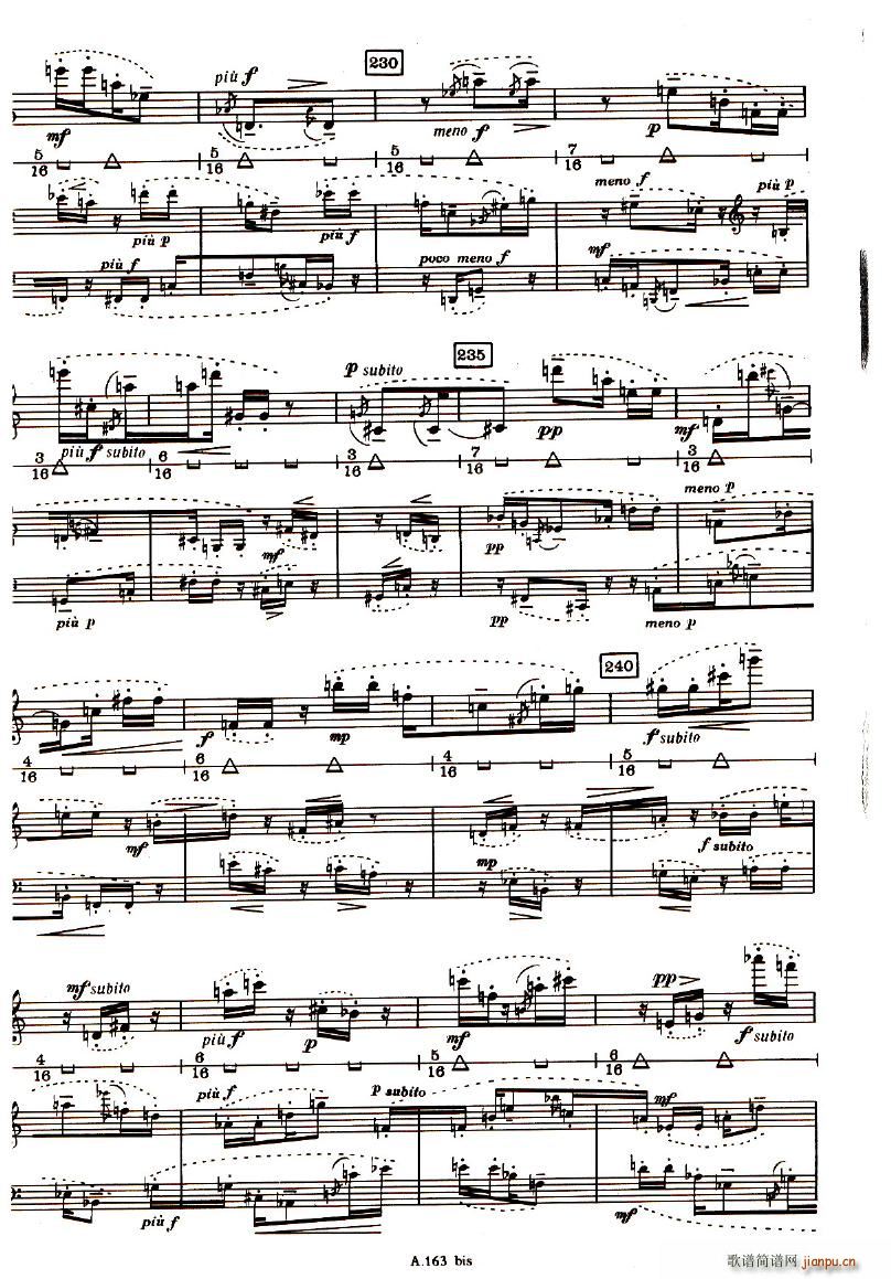Boulez Sonatine Pour Flute Et Piano(����V)14