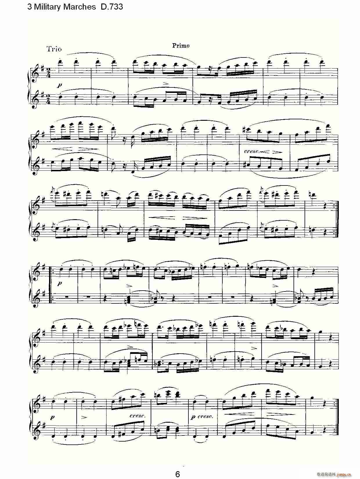 3 Military Marches D.733(ʮ�ּ�����)6