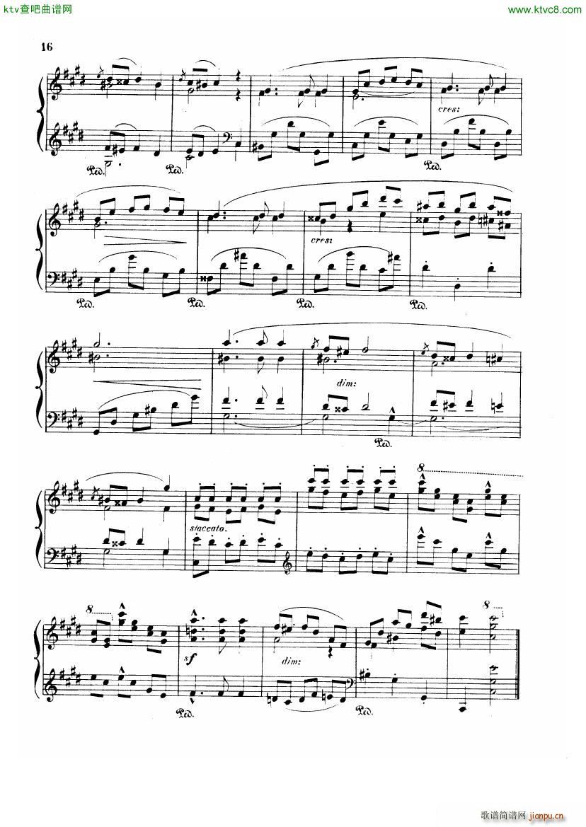 Albeniz op 82 Piano Sonata no 5(����V)16