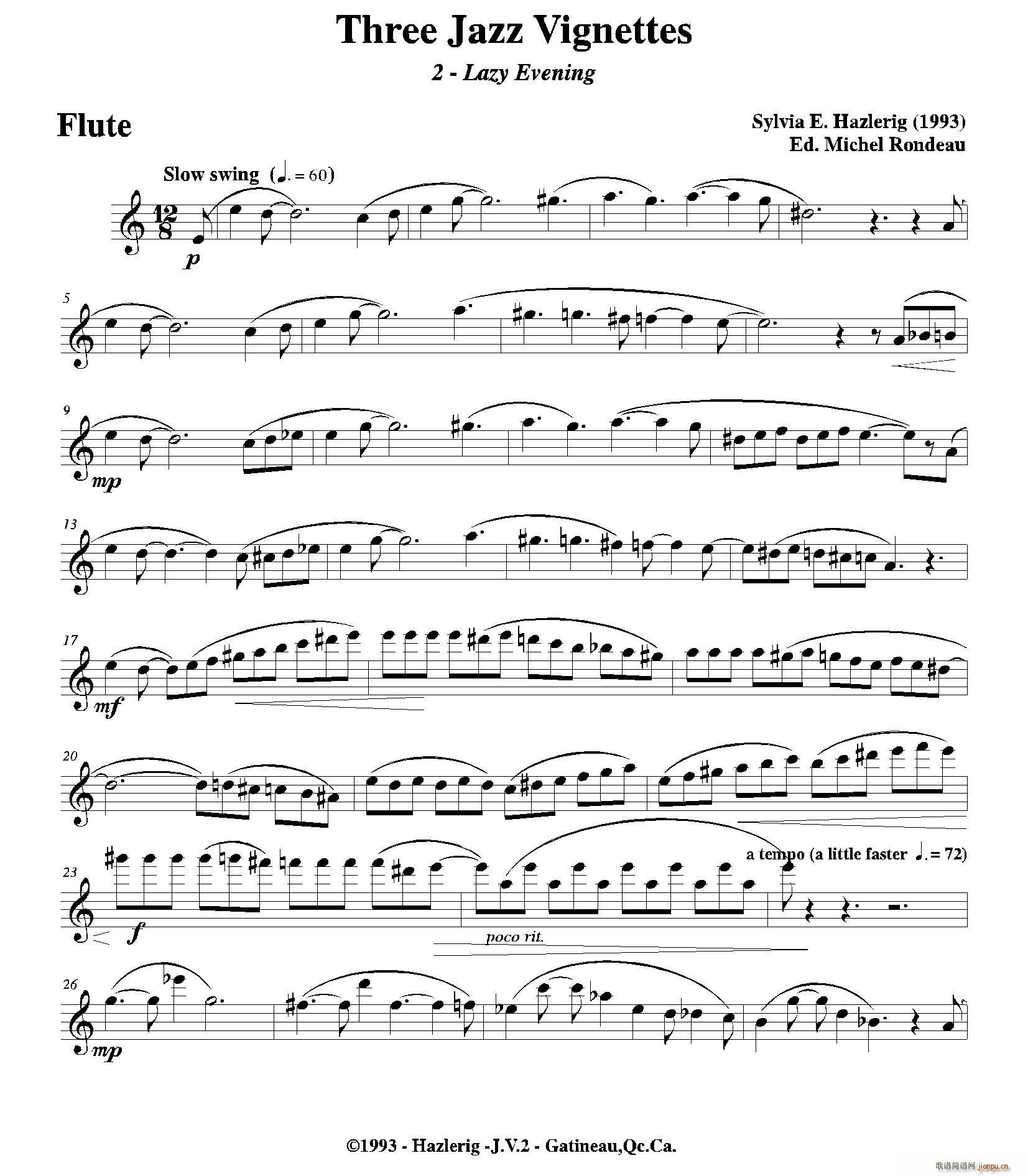 Three jazz vignettes �ڶ���(l�� )�� �������L(ch��ng)��(�Ѻ��V)1