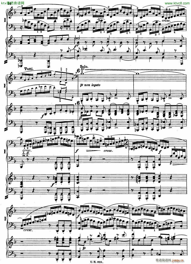 Bach JS BWV 1052 Keyboard Concerto in d ed R ntgen(����V)15