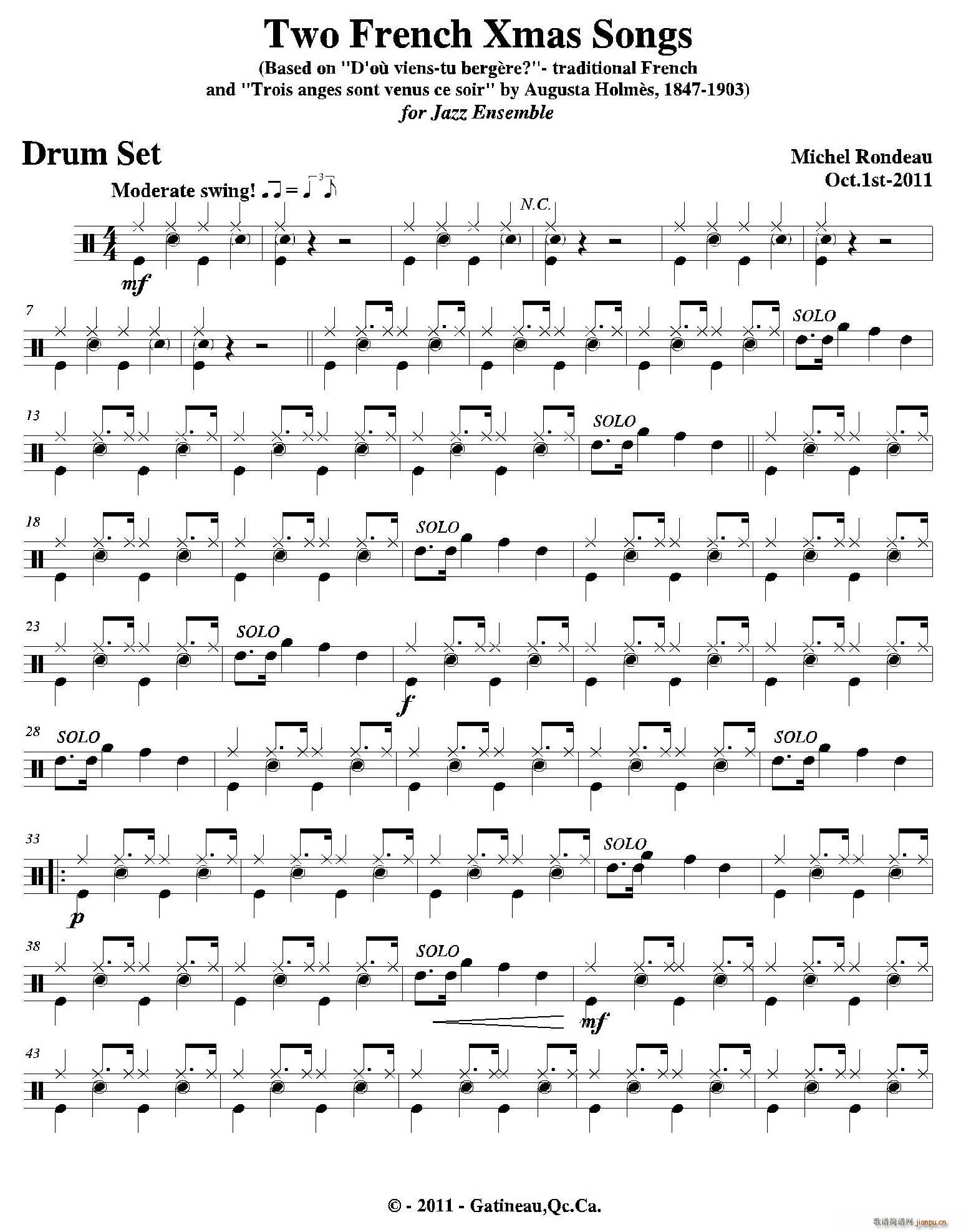 Two French Xmas Songs ��ʿ��(ʮ�ּ�����)1