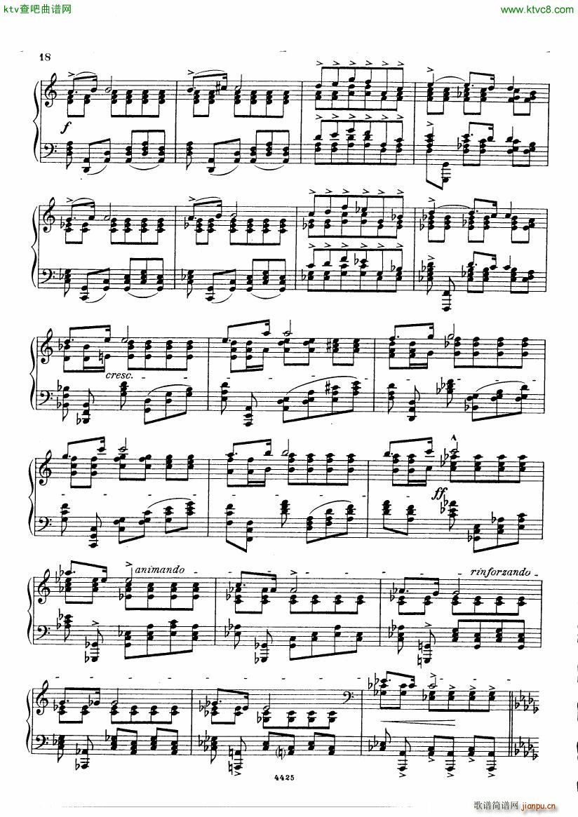 Bortkiewicz 10 Preludes Op 33(����V)18