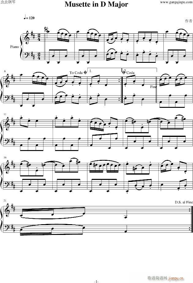 Musette in D Major(����V)1