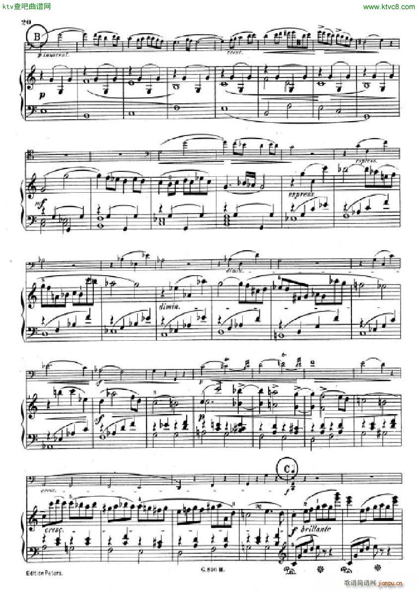 Hummel Sonata for cello and piano(����V)18