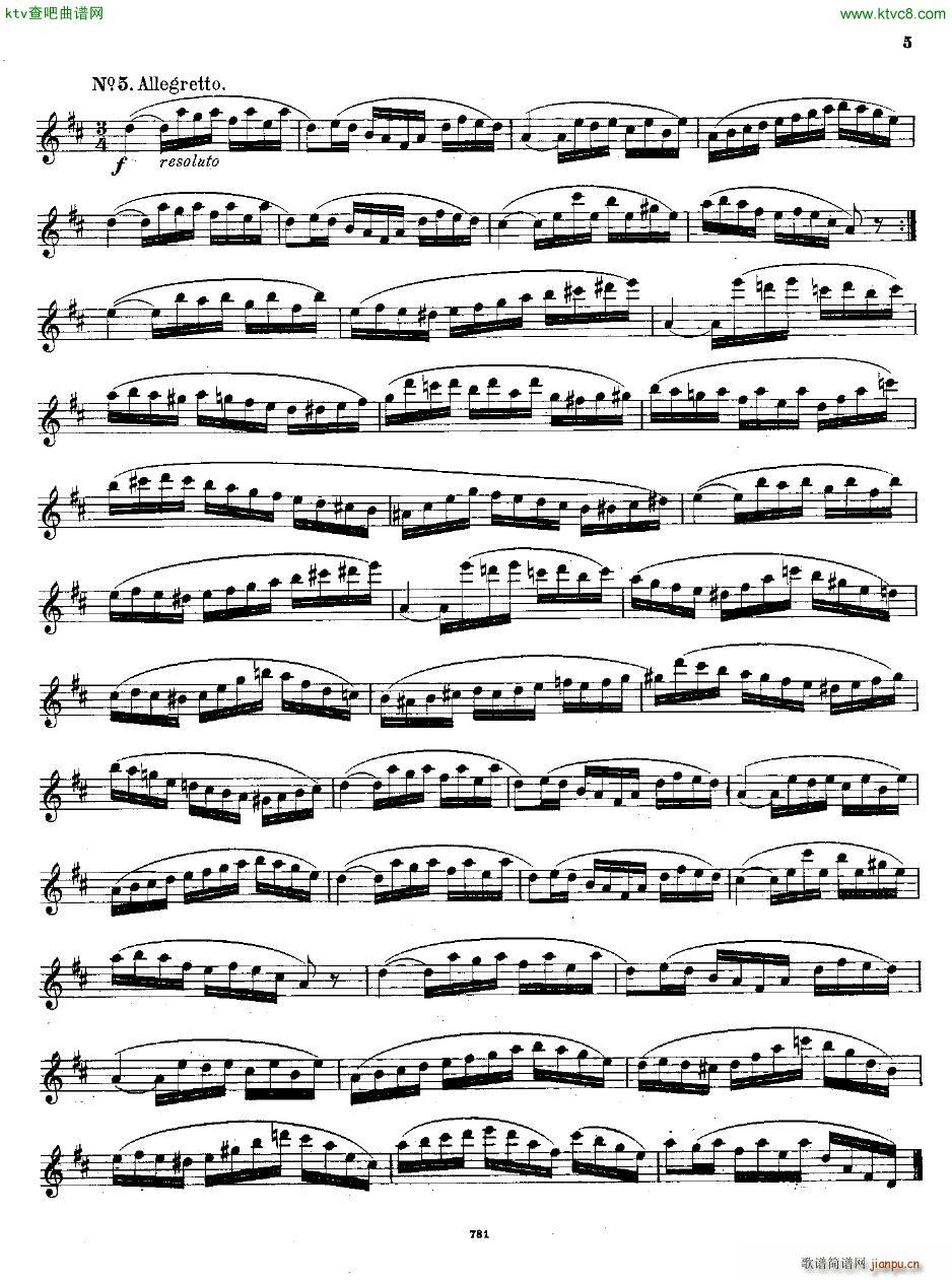 Andersen op 41 18 kleine Studien fl solo(����V)5