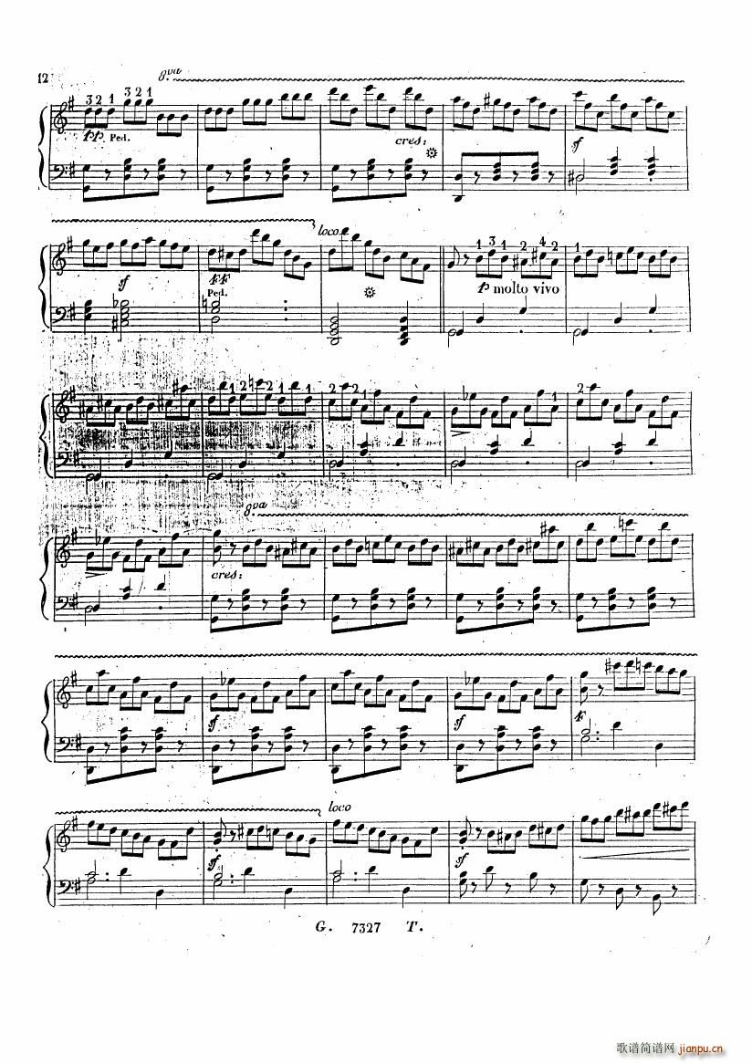 Czerny Fantasy on IL FRIOSO Op 328(����V)12