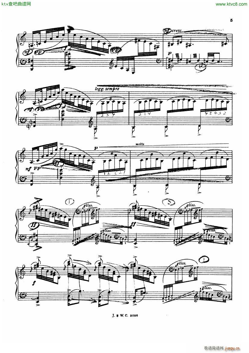 de Falla Fantasia baetica(����V)6