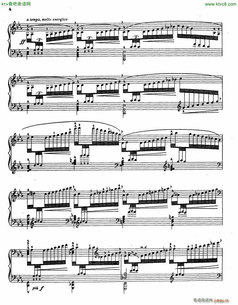 Blanchet Op 15 no 1 Etude de concert(����V)3