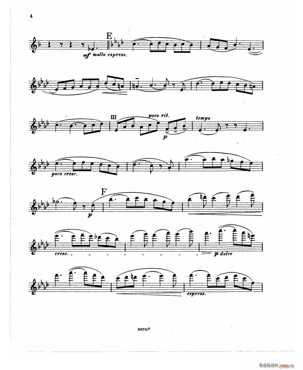 Bowen Barcarolle for violin and piano(����V)20