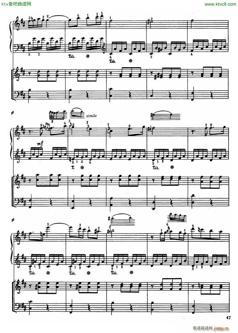 Haydn Piano Concerto in D Major 2pf(����V)45