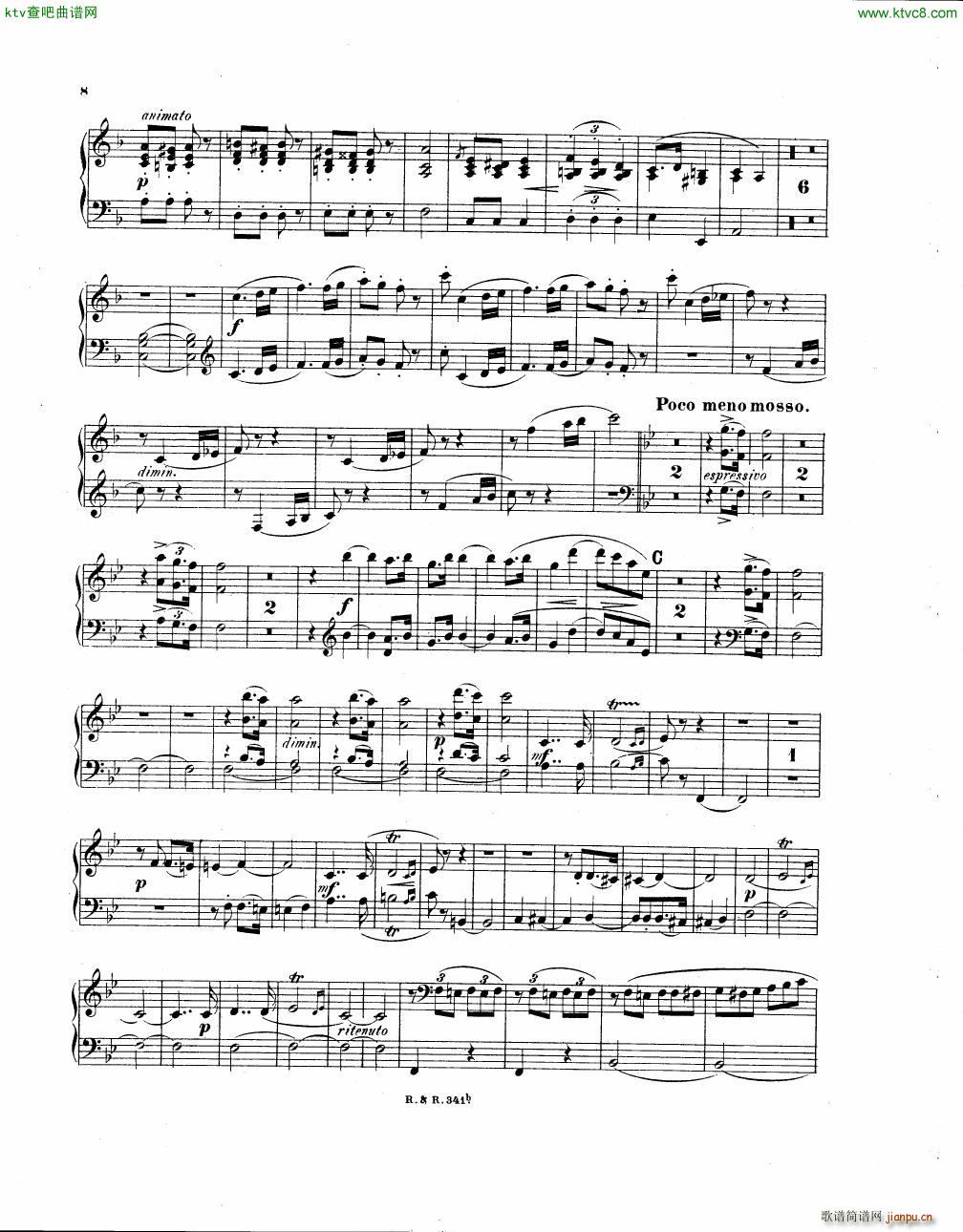 Brull Sonata 2 pianos Op 21(����V)30