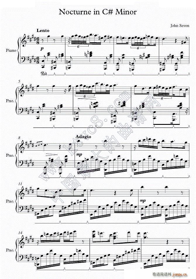 ���� Z15 ��CС�{ҹ�� Nocturne in C Minor(����V)1