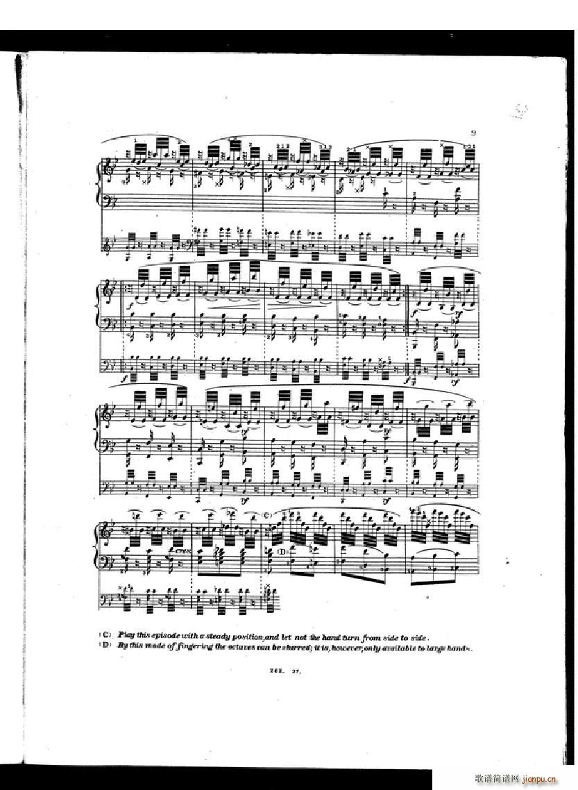 Czerny Etudes de la velocite book II(����V)7