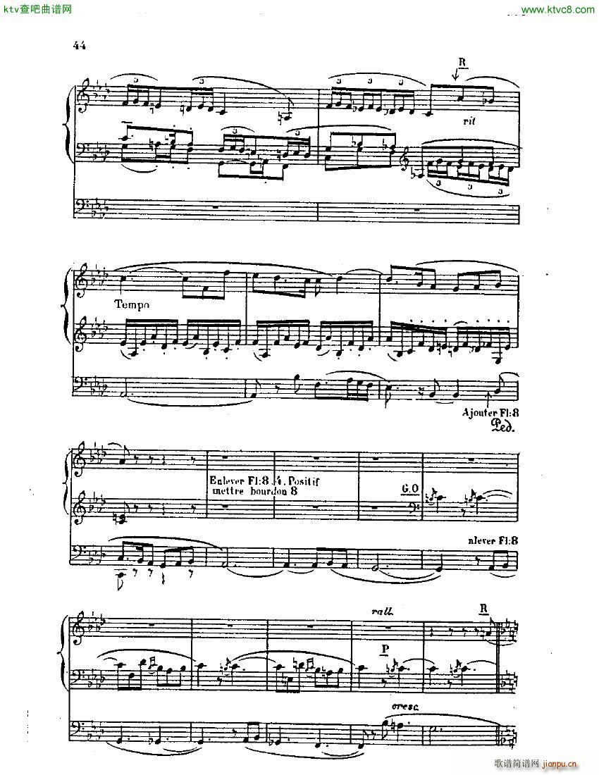 Blin Rene Symphonie mvt 3 solo organ(����V)13