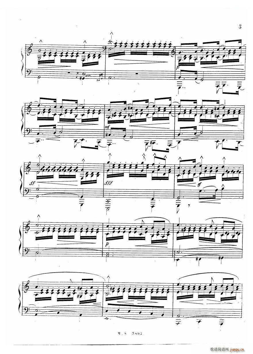 Dreyschock etude Le Tremolo etude Le Tremolo(ʮ�ּ�����)3