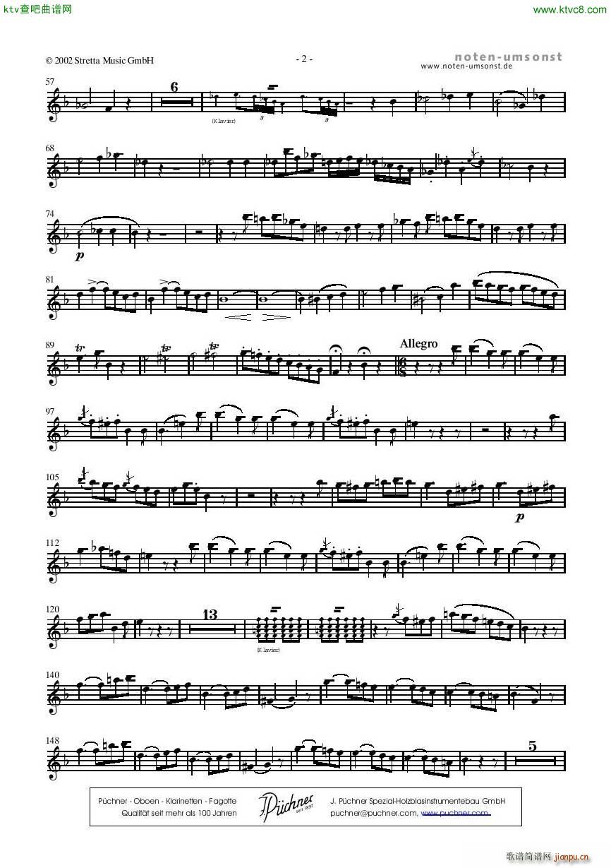 Donizetti Sonate Fdur Flute Piano(����V)13