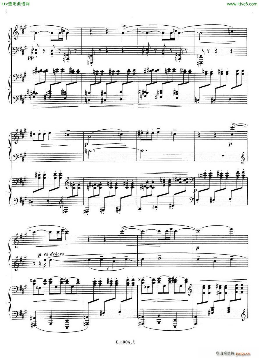 Debussy Ravel 3 Nocturnes 2pno(����V)14