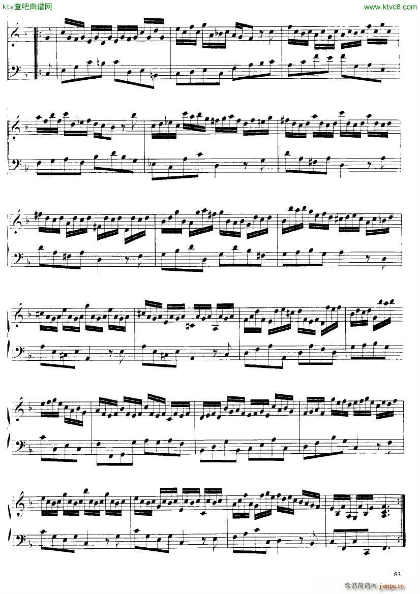 Handel Suite in F major G175 179(����V)3