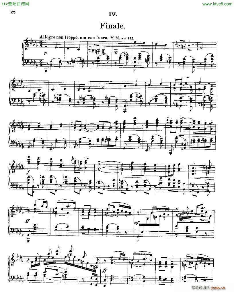 Balakirev Piano Sonata In B Flat Minor(����V)21