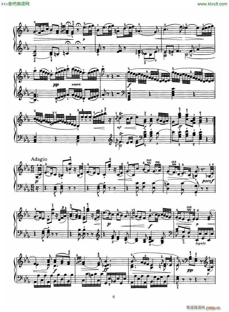 Haydn Piano Sonata No 38 In Eb(����V)6