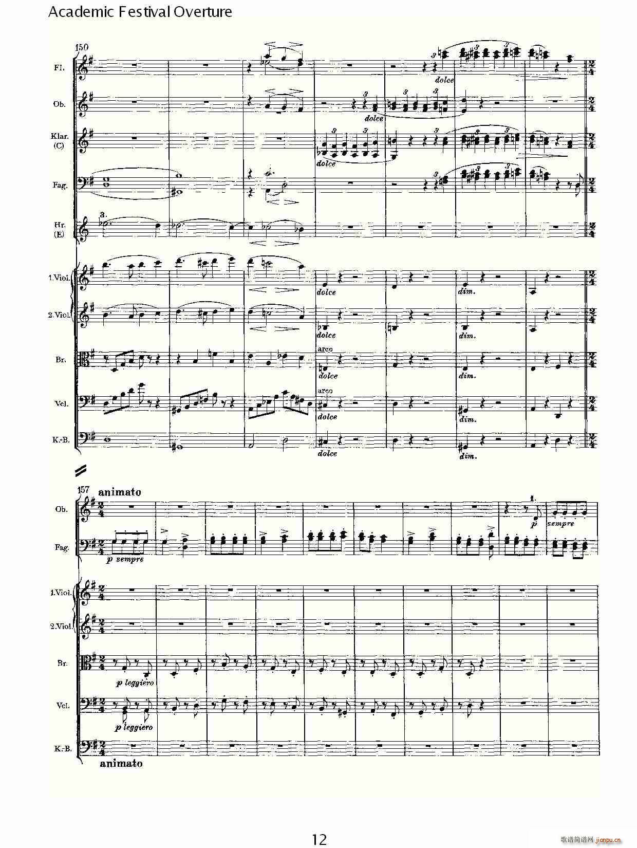 Academic Festival Overture(ʮ�ּ�����)12
