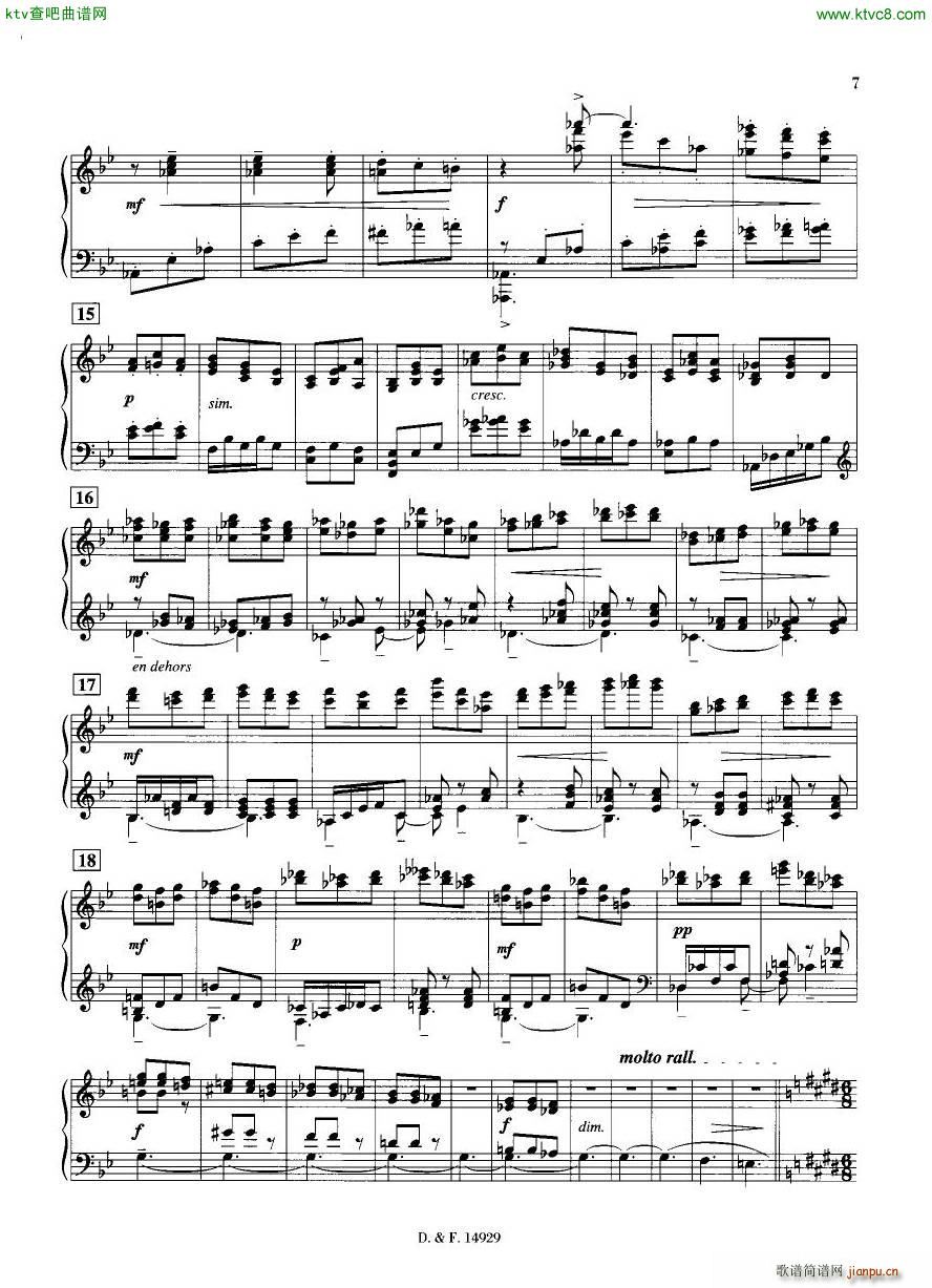 Durufl�� Op 6 Trois Danses(����V)6