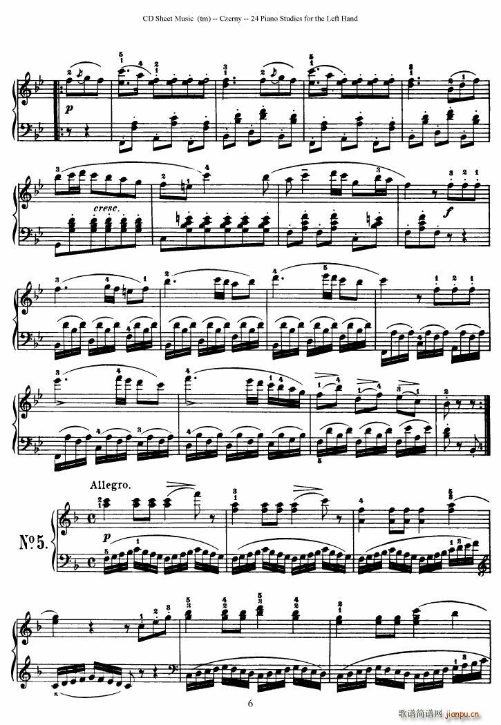 Left Hand Etudes(����V)6