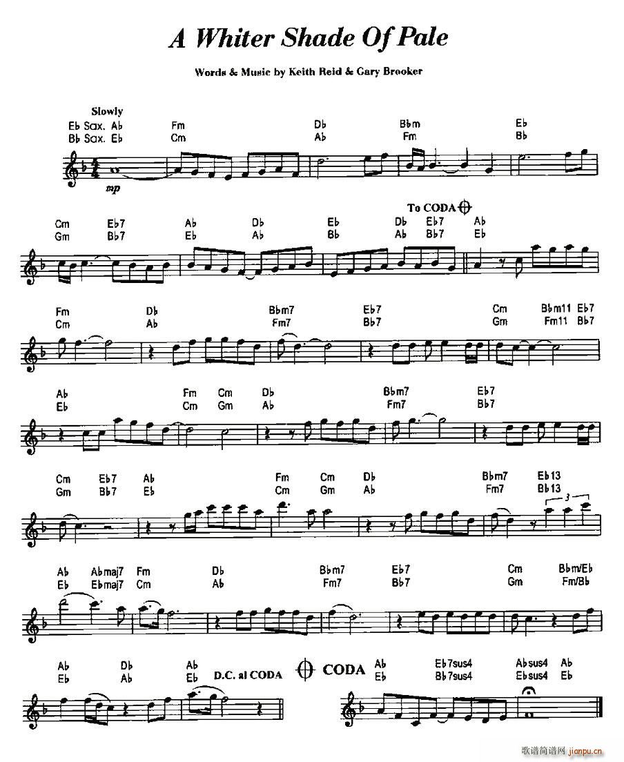 A Whiter Shade Of Pale(ʮ�ּ�����)1