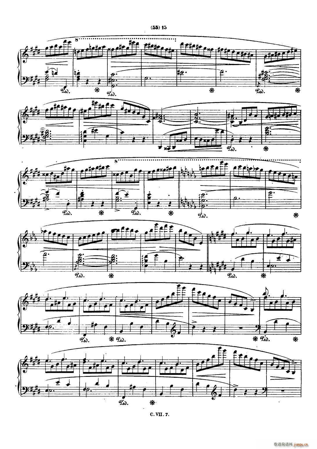 Ф�� ����C�o�� Chopin Scherzo No 4 E���{ Op 54(����V)14