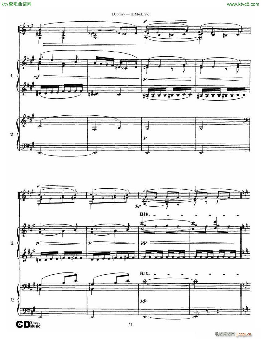 Debussy Printemps II(����V)21