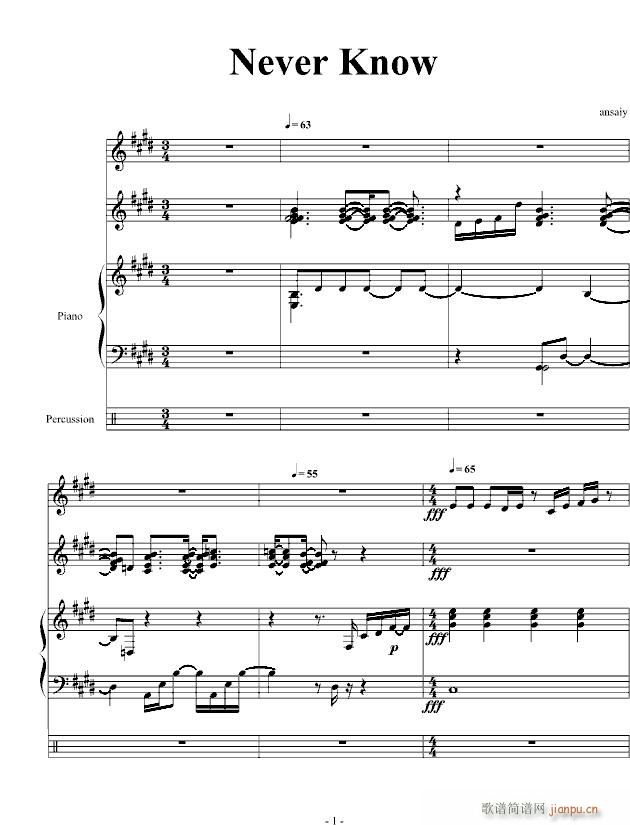 You will Never know(����V)1