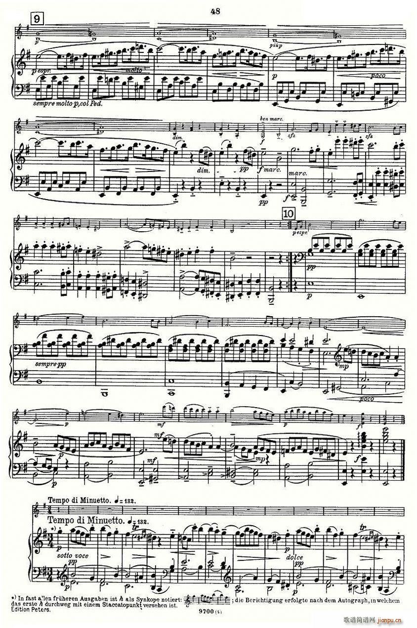 Mozart Violin Sonata No 4 KV 304 ����С�������Q��(С�����V)7