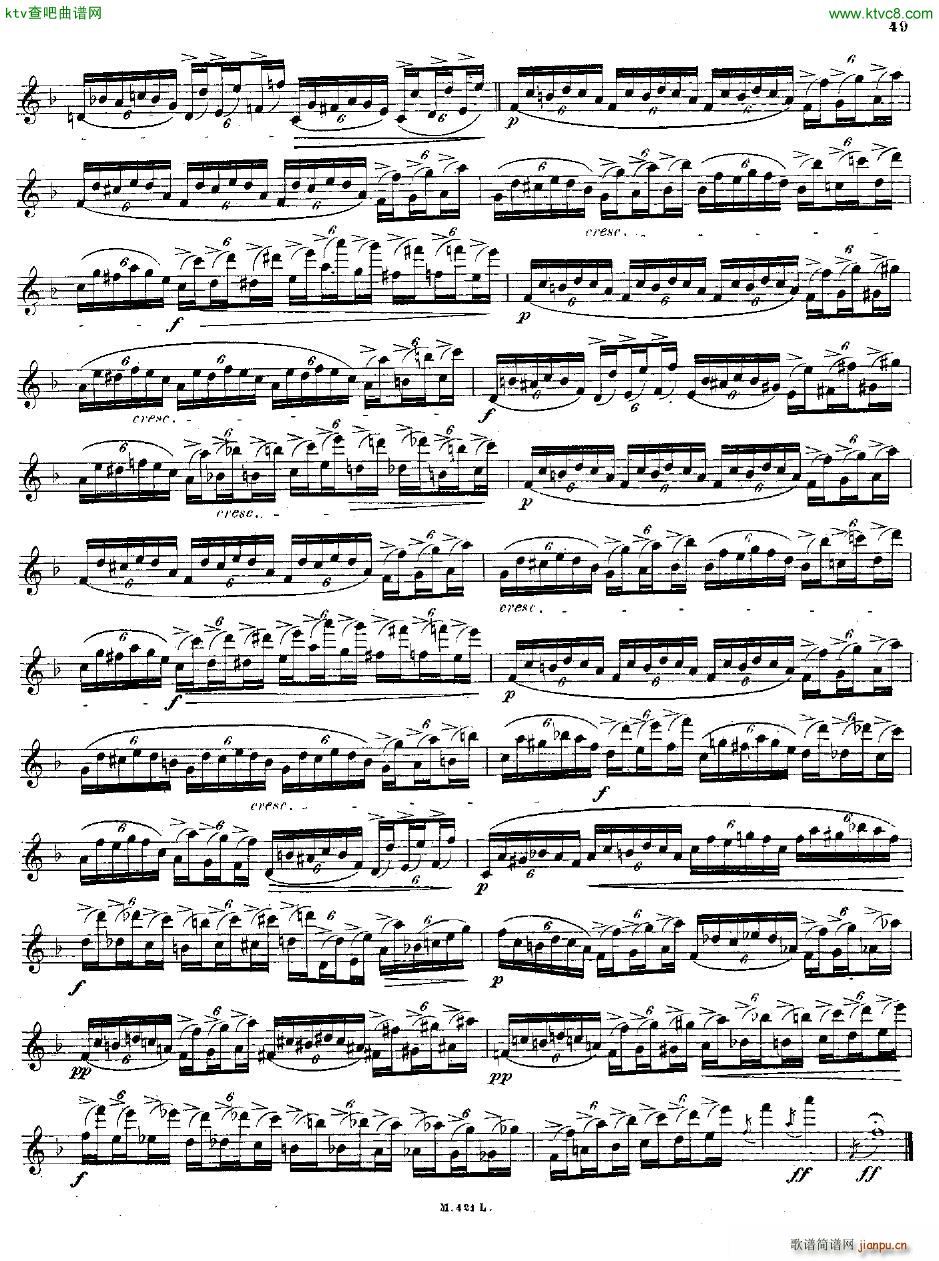 Andersen op 15 24 grosse Et��den fl solo(����V)49