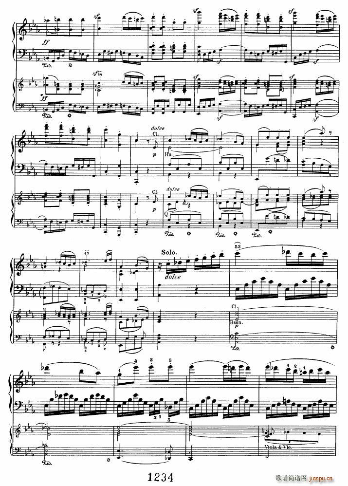 Beethoven op 37 Piano Concerto no 3 2pno red ��(����V)1