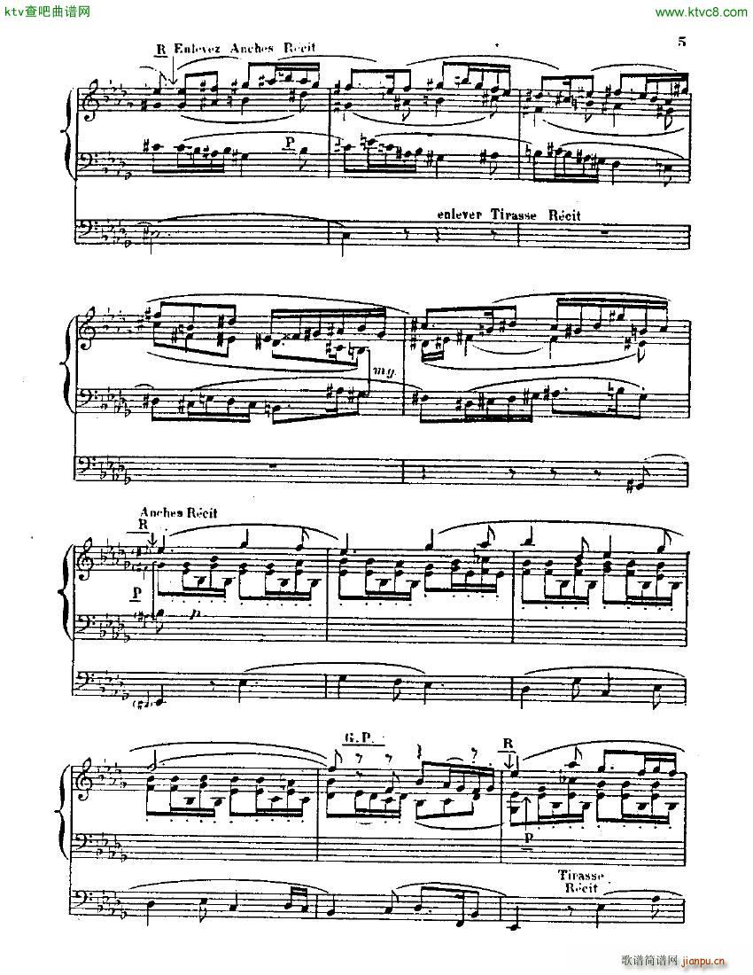 Blin Rene Symphonie mvt 1 solo organ(����V)5