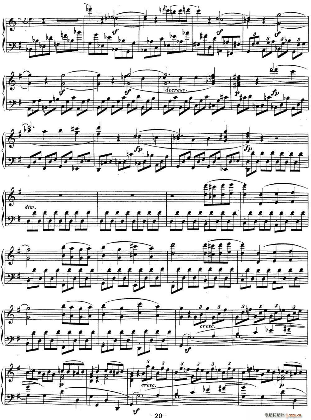 ؐ���������Q��16 G���{ Op 31 No 1 G major(����V)20