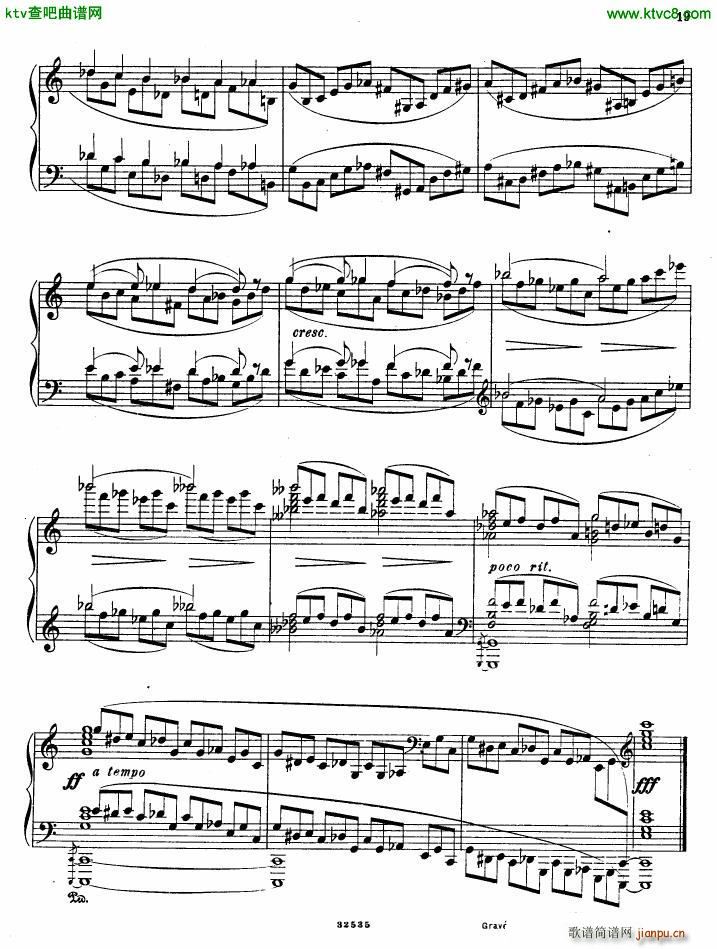 Gliere 25 Preludes op30 Book5(����V)17