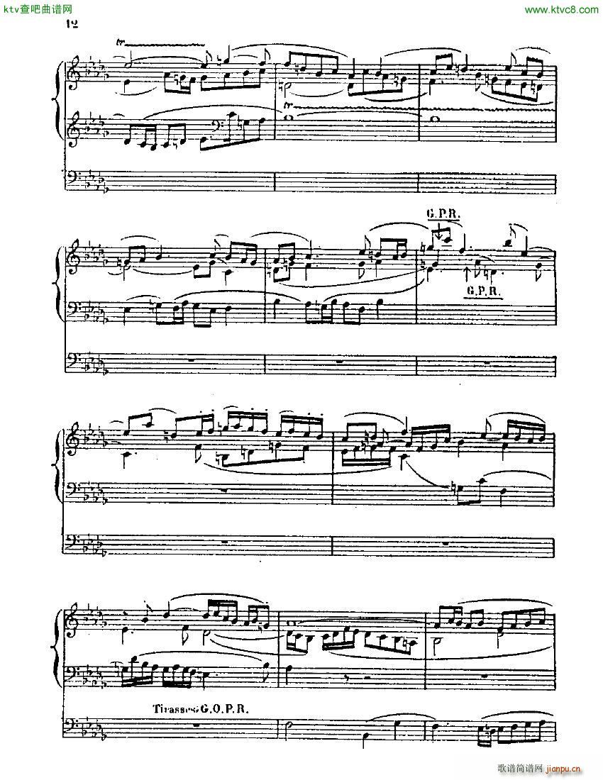 Blin Rene Symphonie mvt 1 solo organ(����V)12